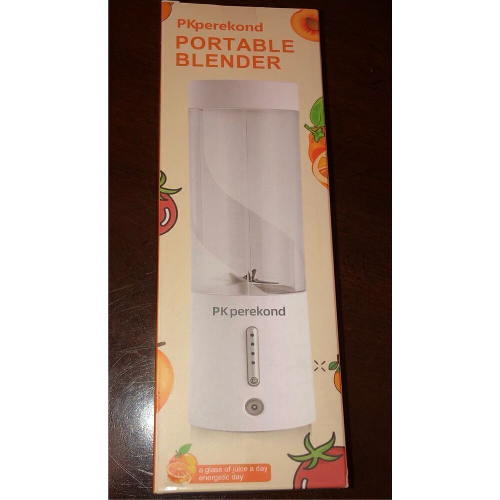 PK PEREKOND - NWT - Portable Juicer/ Blender. USB Rechargeable & Personal Sized - Picture 2 of 13